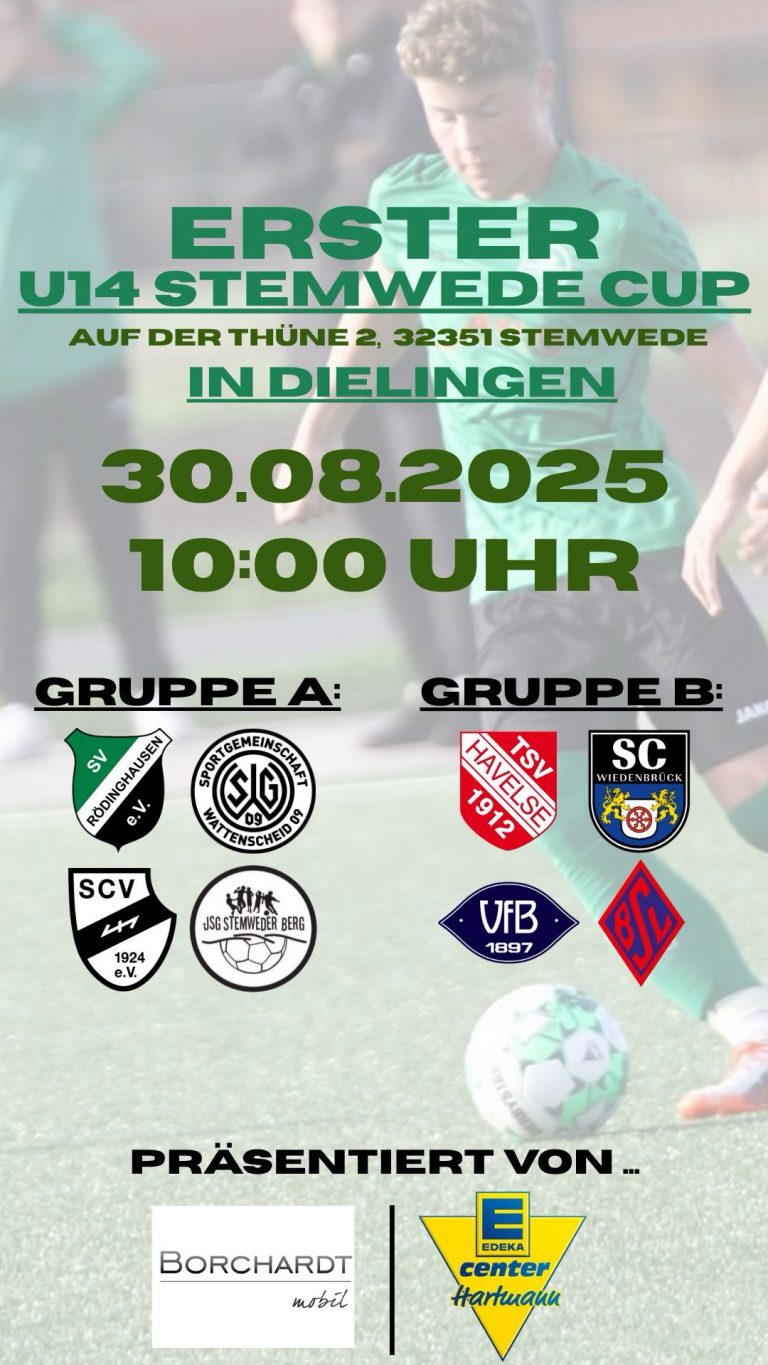 Erster U14 Stemwede Cup